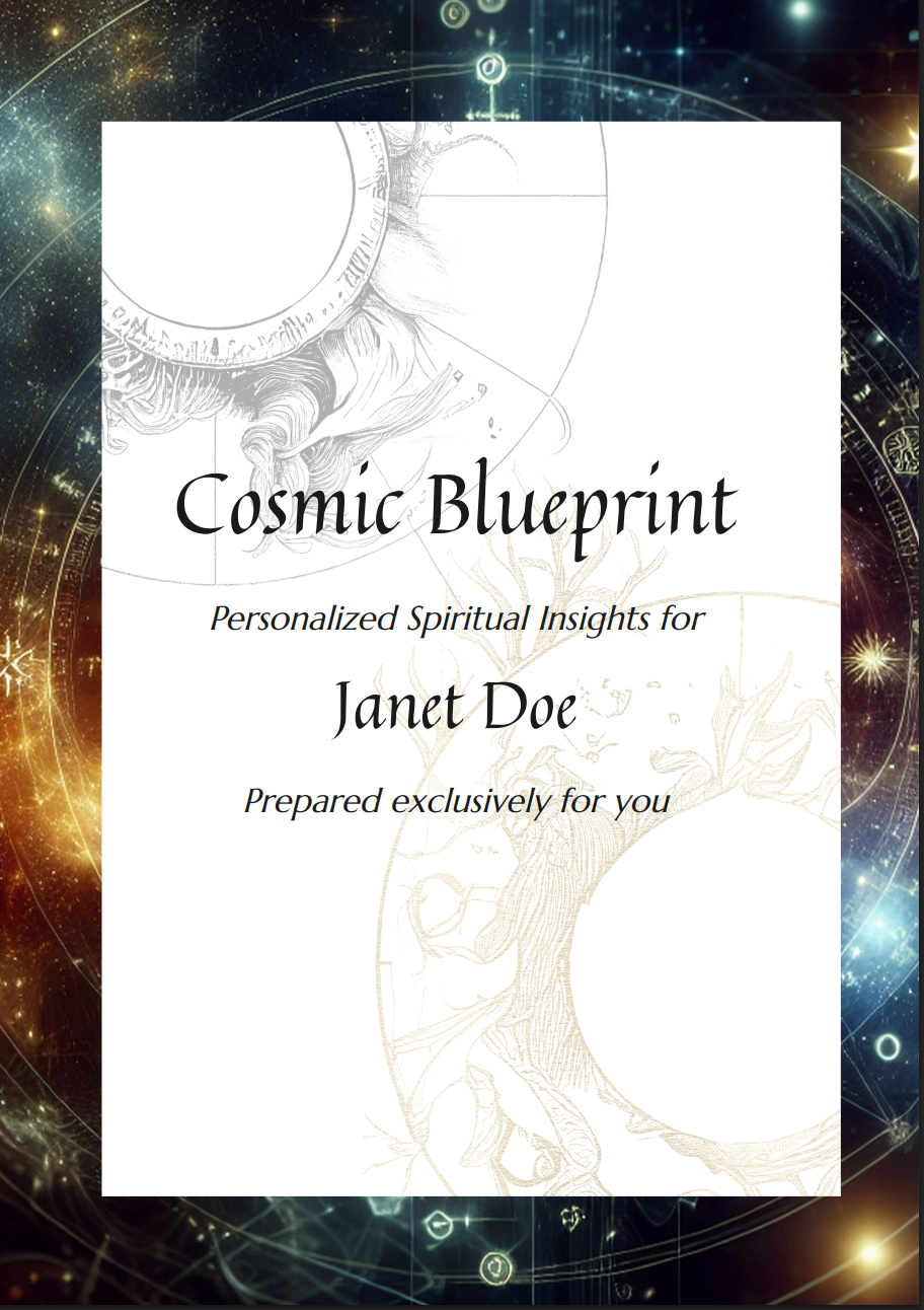 Custom Personal Natal Chart and Numerology Profile
