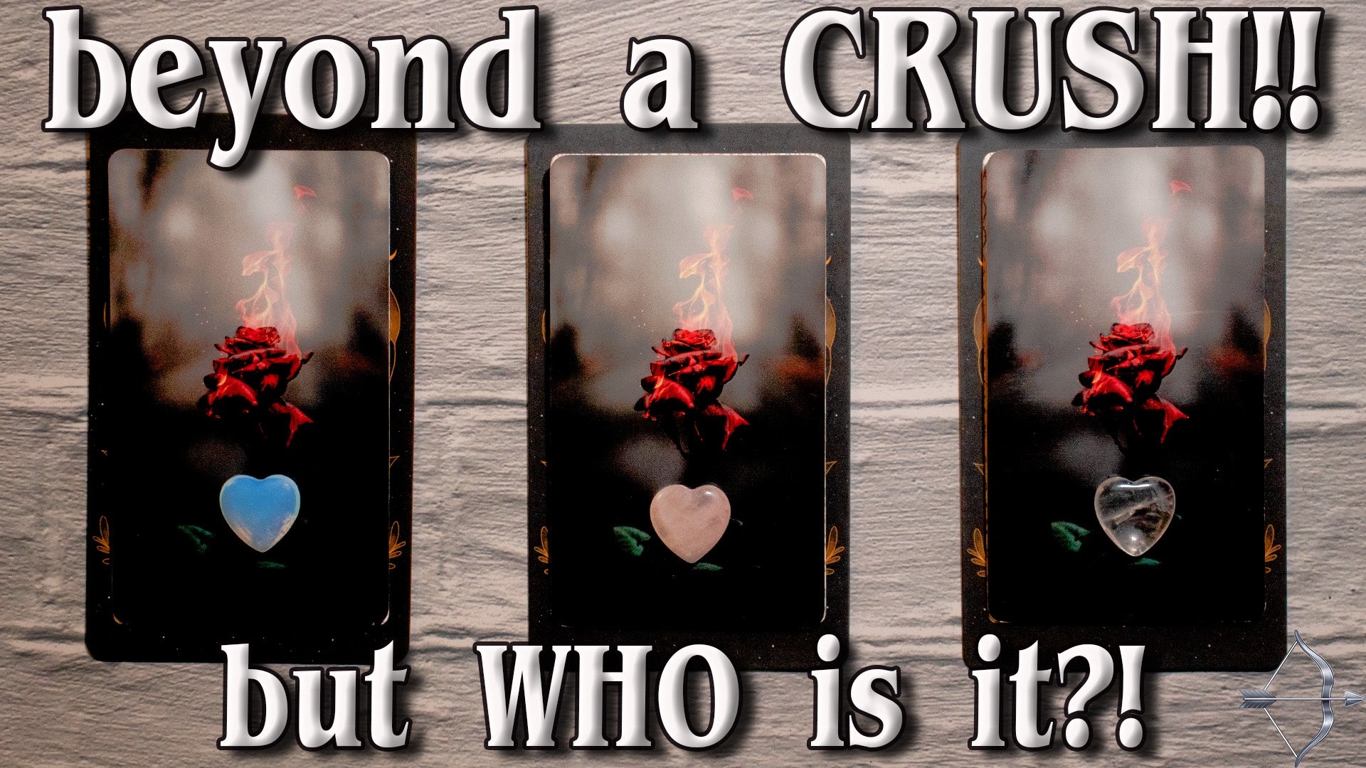 Load video: 3 tarot card piles laiod out ready for picking